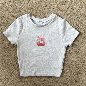 Garage Stormi baby tee with cherries